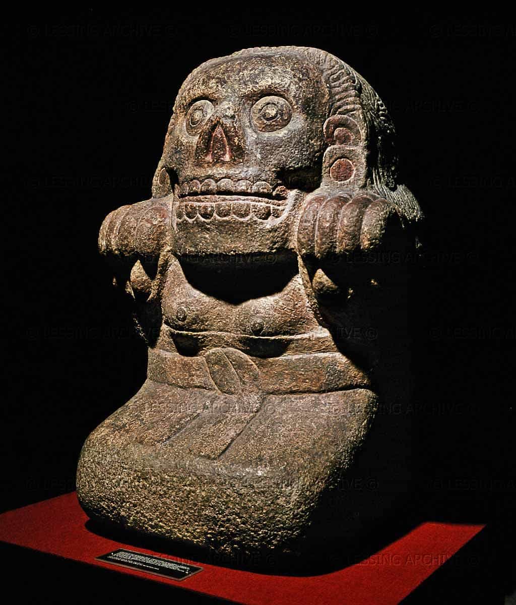 058 阿兹特克神像 Sculpture of Aztec Spirit
